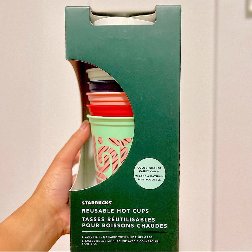 Starbucks Limited Edition Colour Changing Reusable 16oz Hot Cups
